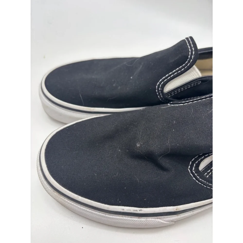 Women's Vans Slip-on Shoes, Black, Size 7 - Picture 3 of 7